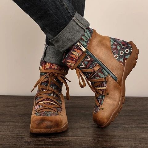 MegansBoots I Retro-Bohemian-Stiefel für Damen