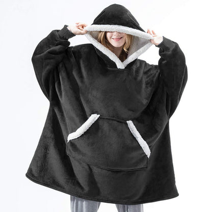 Hoodie & Deken | Heerlijke Combinatie van een Zachte Hoodie en Comfy Deken in één!