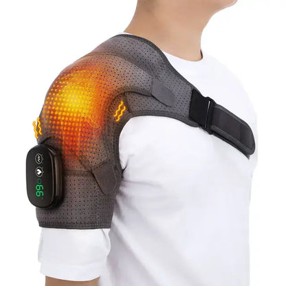 ShoulderTherm - Verwarmde Schouderbrace Massage voor Pijnbestrijding en Revalidatie