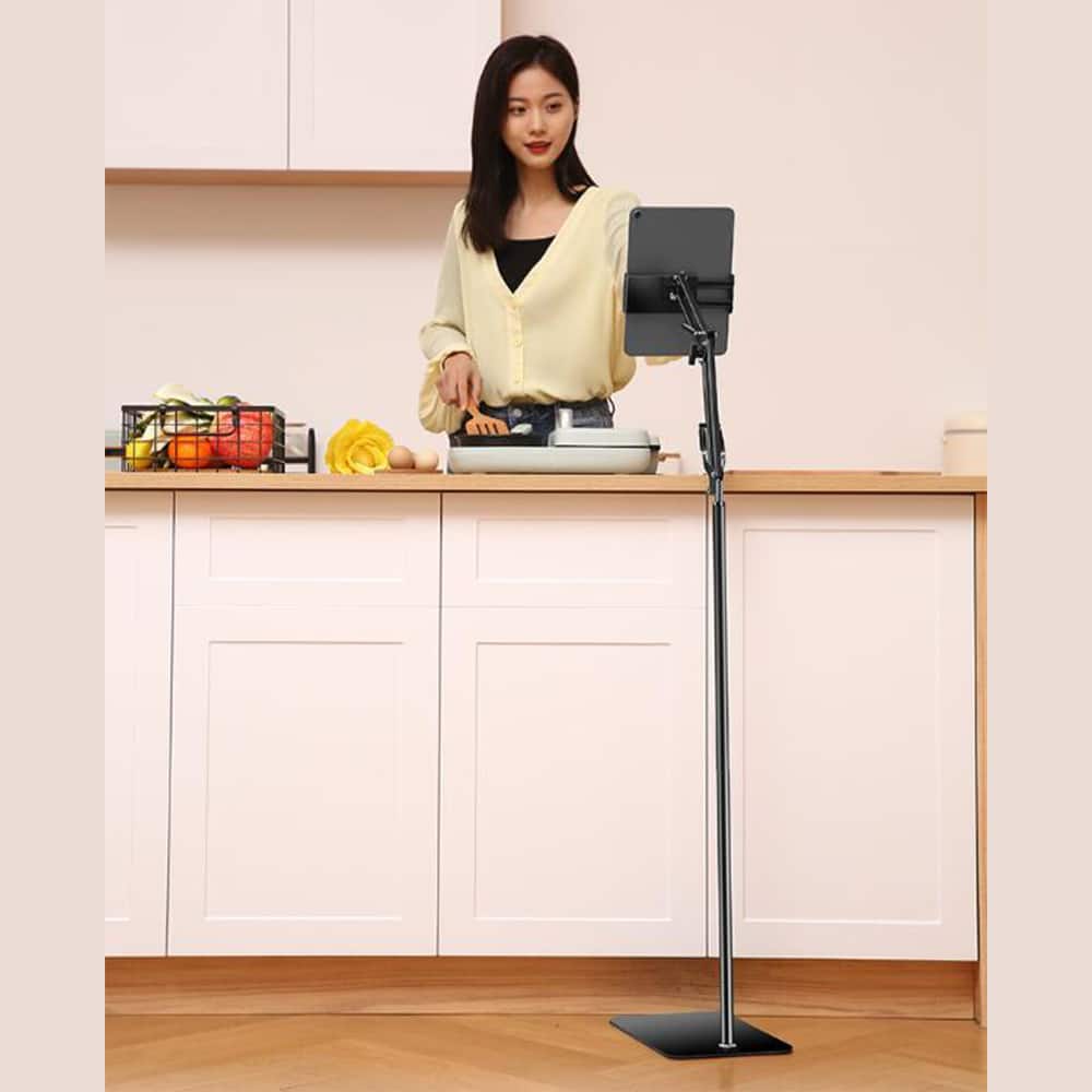 Floor Stand | Perfecte, verstelbare tablet- en smartphonehouder