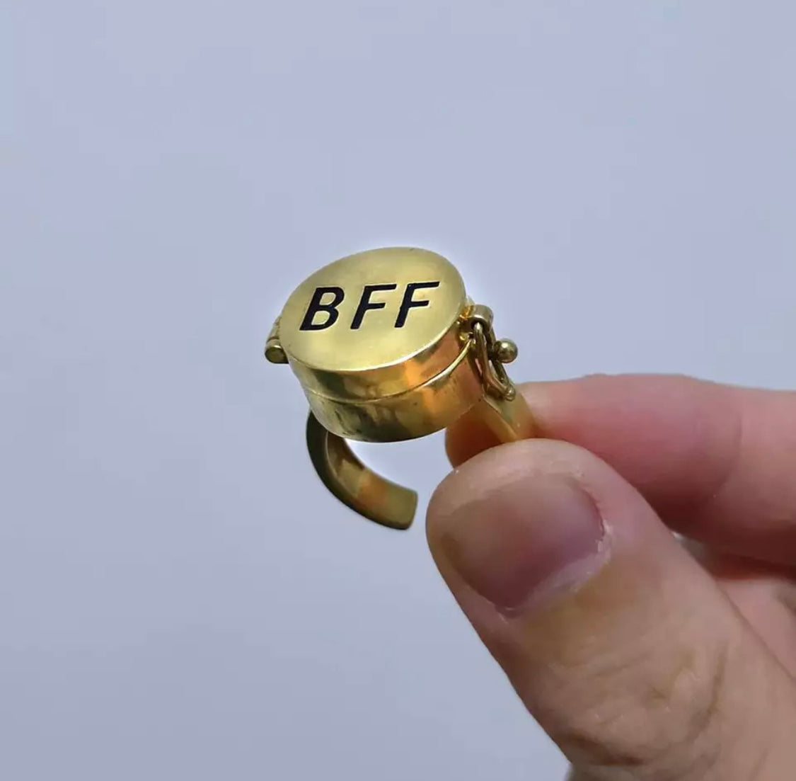 BFF-Ring | Das perfekte Symbol für Freundschaft und Verbundenheit