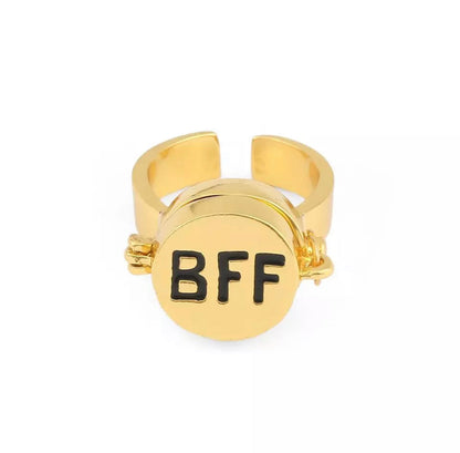 BFF-Ring | Das perfekte Symbol für Freundschaft und Verbundenheit