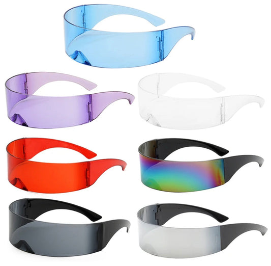 Retro-Rave-Brille | Trendige und farbenfrohe Brillen für einen einzigartigen Stil