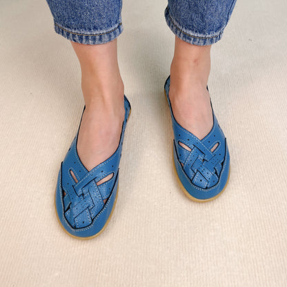 Jennifer | Orthopädische Slipper aus atmungsaktivem Leder