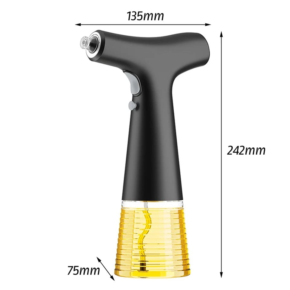 2-in-1 elektrische oliespraydispenser