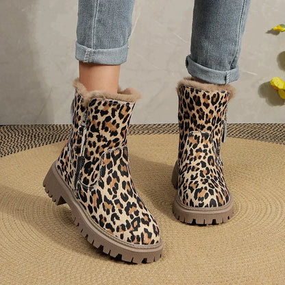 Jovie – Stiefel mit Leopardenmuster