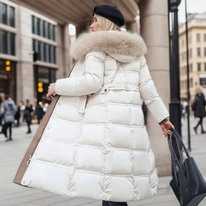 Bequemer Luxus-Wintermantel für Damen | Eveline