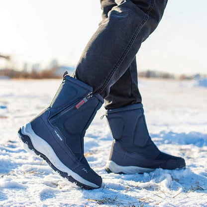 Victor | Modieuze Mesh Mid-Calf Snowboots voor Warme Winterdagen