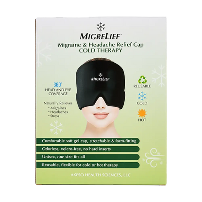 MigreLief Migraine & Headache Relief Cap