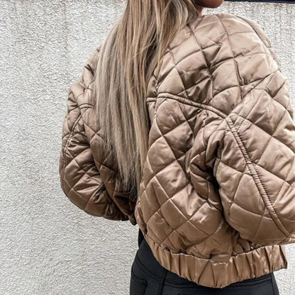 Emma | Warme Katoenen Puffer Jas voor de Winter