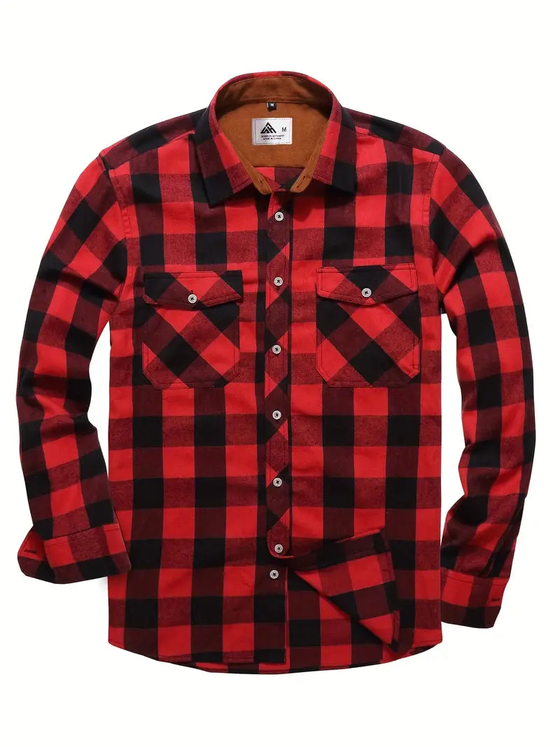 Luca | Vintage stijl kapuzen corduroy jack voor heren
