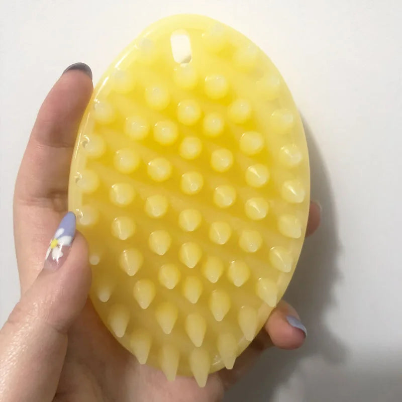 Pet Massage Brush | Zachte siliconen haren voor effectieve verzorging