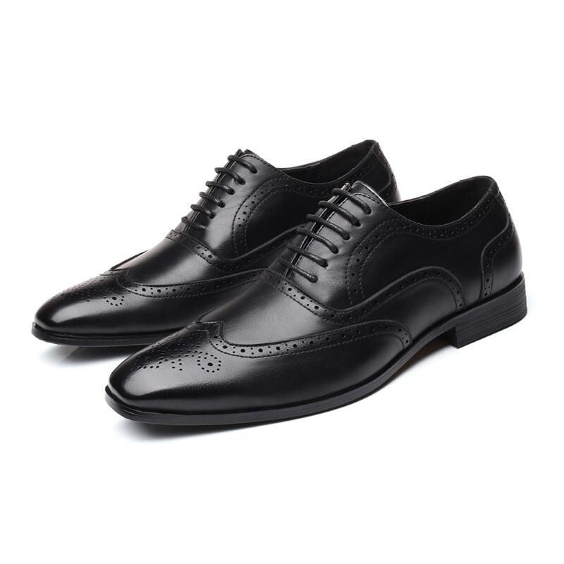 Oliver Heren veterschoenen Klassieke Retro Brogue Schoenen