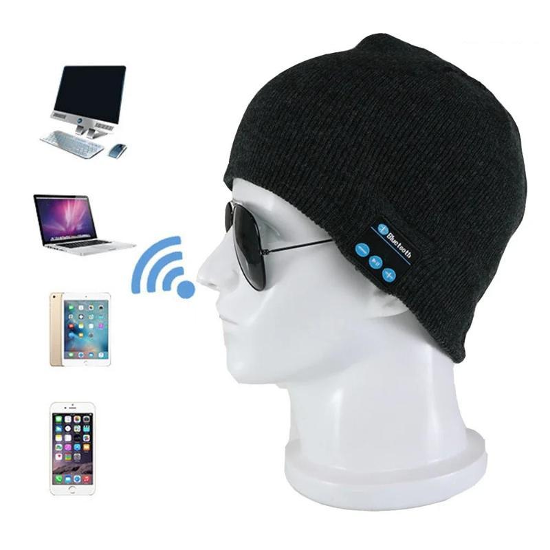 MultiBeanie | Multifunktionale LED- und Bluetooth-Warmmütze