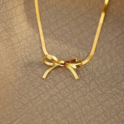 Giulia Bow | Ketting met strikhanger