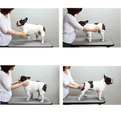 Pet Massage Brush | Zachte siliconen haren voor effectieve verzorging