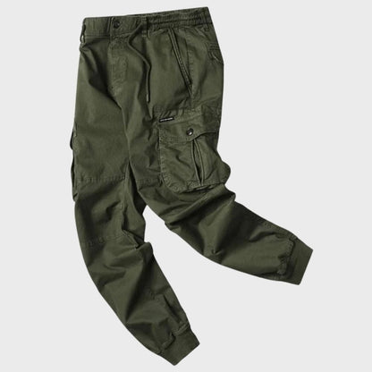 Lucas | Comfortabele Katoenen Cargo Broek met Meerdere Zakken