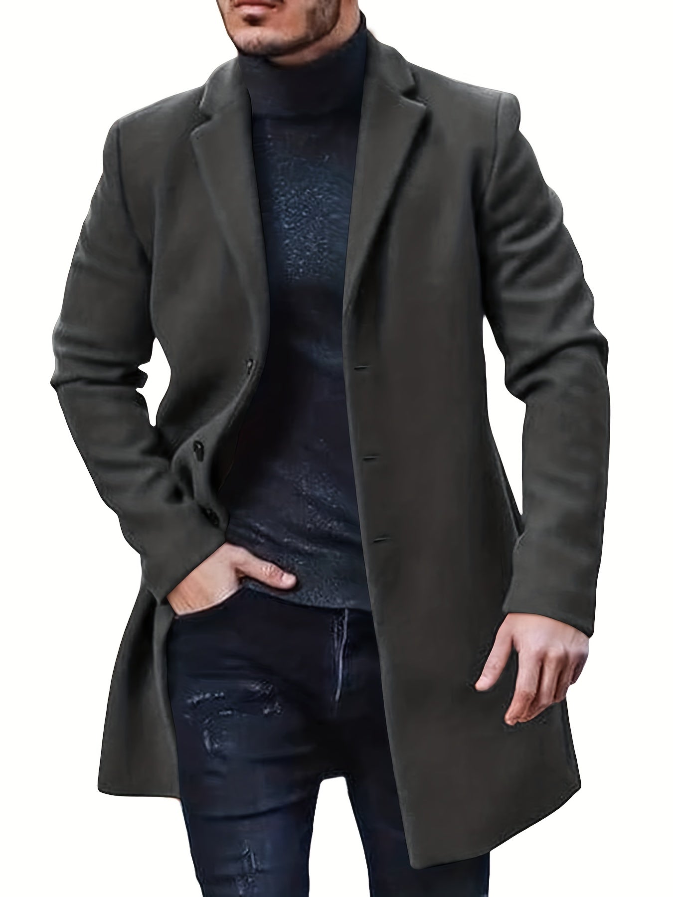 Heinrich | Retro-Trenchcoat mit einlagigem Design für Herbst und Winter