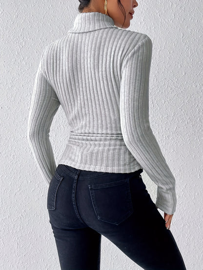 Olivia | Turtle Neck Slim Sweater