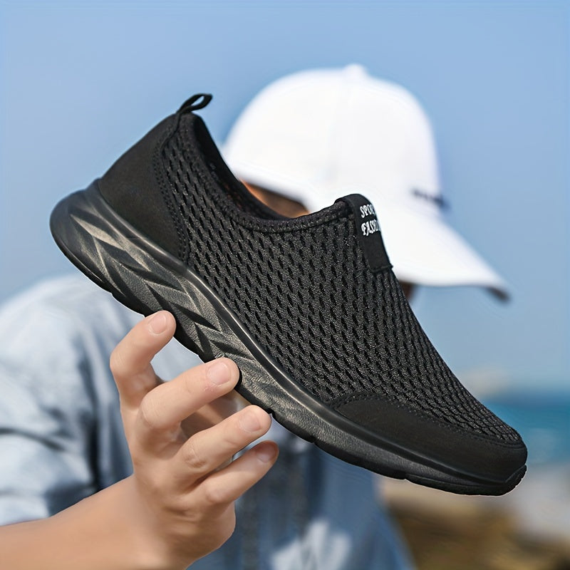 Noah | Lässige, atmungsaktive Mesh-Slip-on-Schuhe für Herren