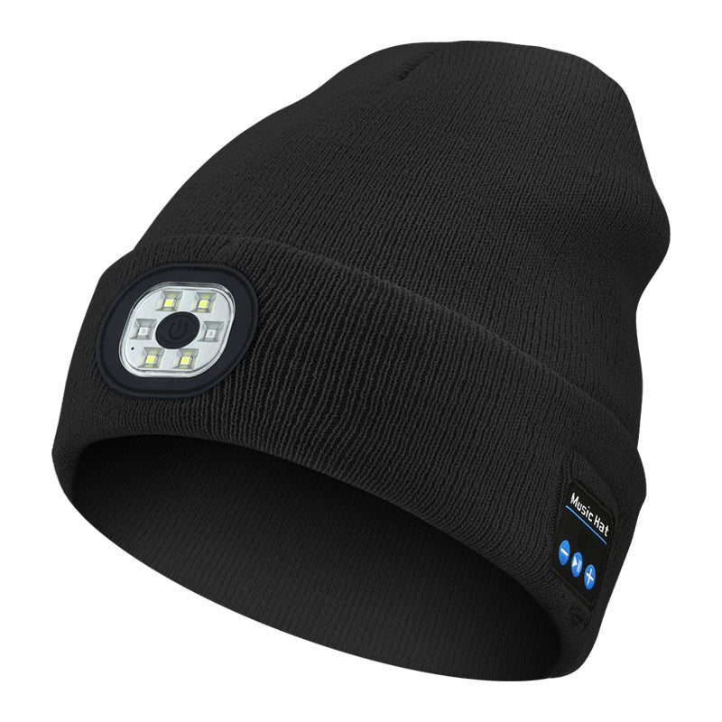 MultiBeanie | Multifunktionale LED- und Bluetooth-Warmmütze