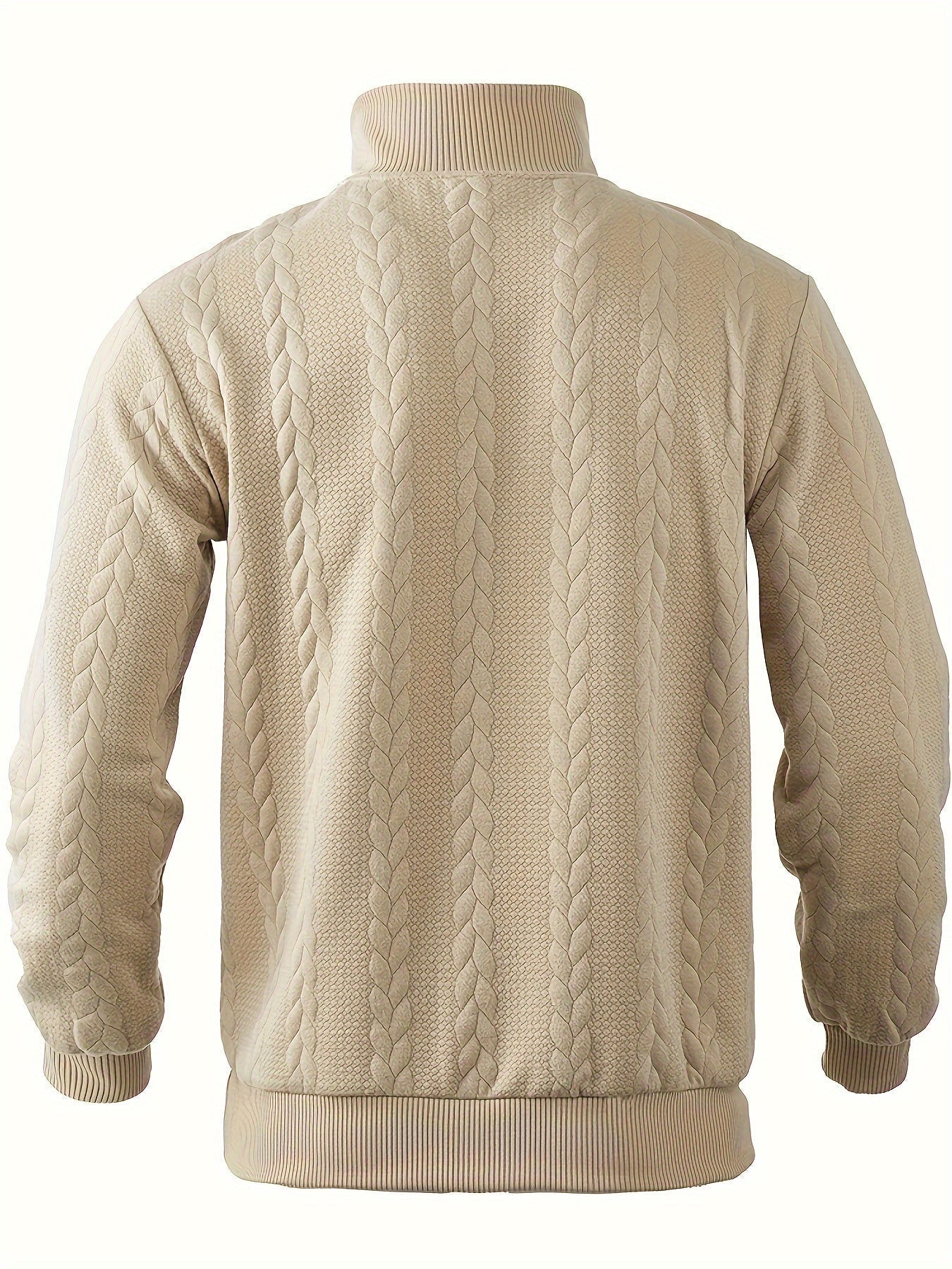 Warme Quarter-Zip Trui voor Heren