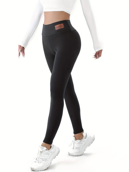 Elise | Gezellige Fleece-Gevoerde Leggings – Warme en Rekbare Activewear voor Herfst & Winter