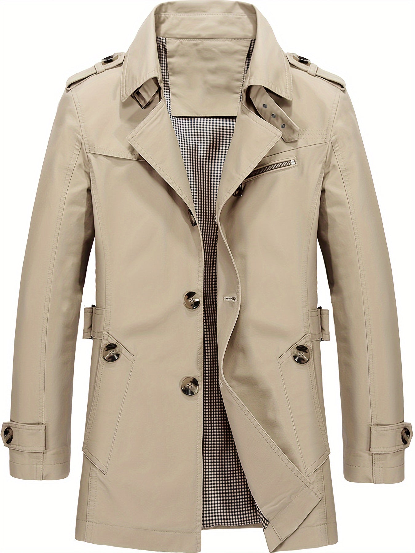 Alexander | Mittellanger Trenchcoat für Frühling und Herbst