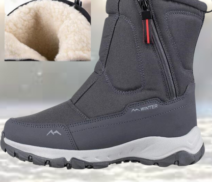 Victor | Modieuze Mesh Mid-Calf Snowboots voor Warme Winterdagen