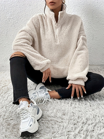 Chloe | Pullover mit Reißverschluss vorne