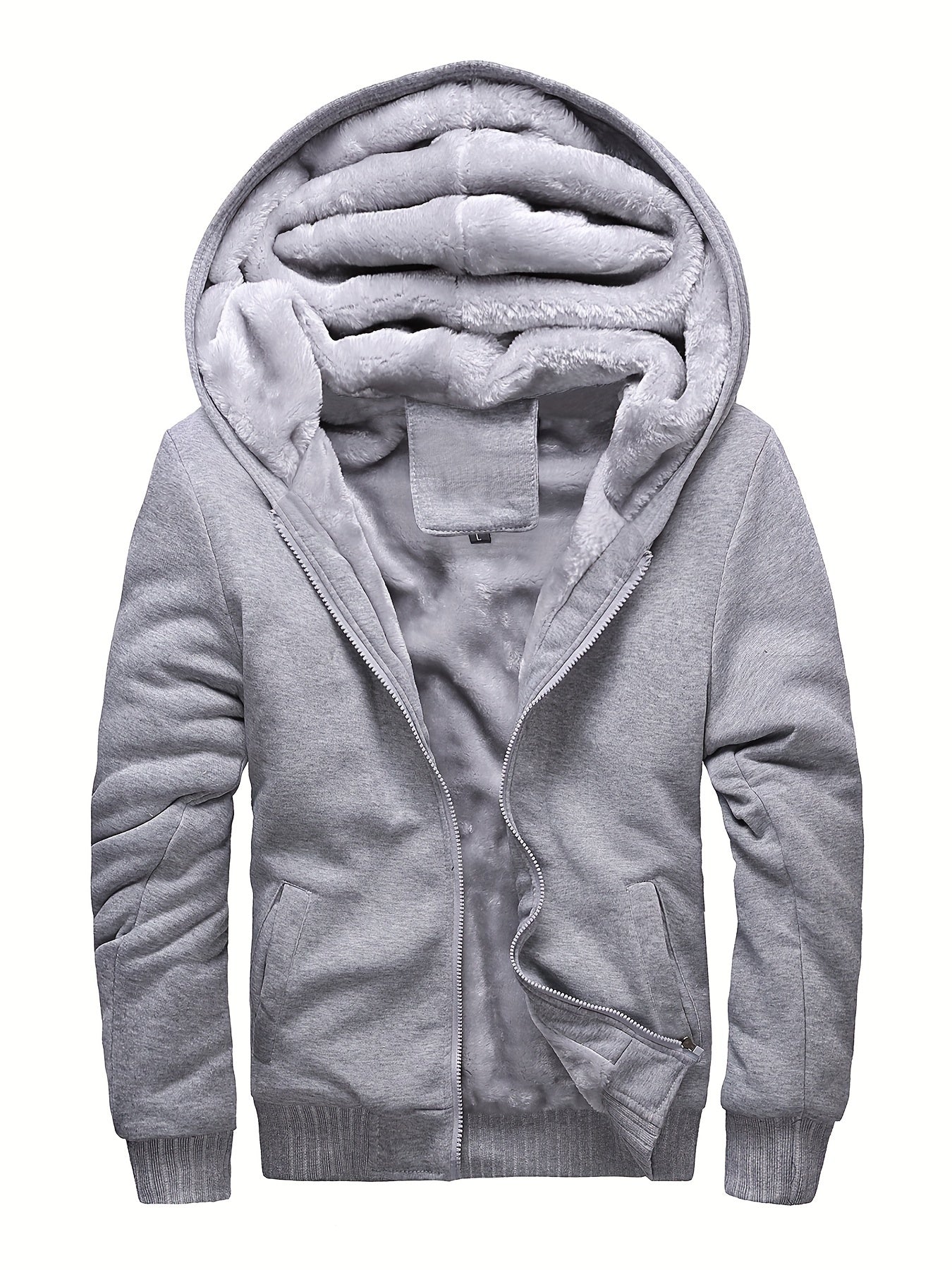 Nathan | Warmer Fleece-Hoodie für Outdoor-Aktivitäten im Winter