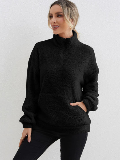 Chloe | Pullover mit Reißverschluss vorne