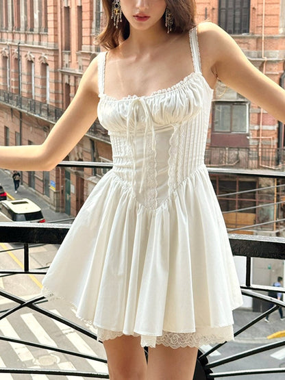 Elizabeth | Elegante Kanten Corset Jurk voor een Verfijnde Look
