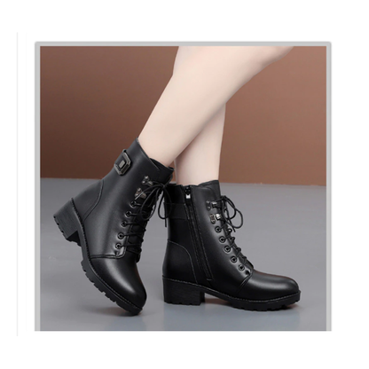 Stoere Dames Boots |  Warm en wol van binnen