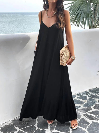 Evelyn | Elegante Strappy Jurk voor Tijdloze Stijl