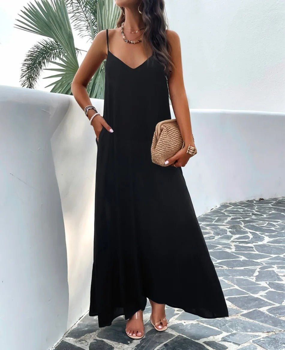 Evelyn | Elegante Strappy Jurk voor Tijdloze Stijl