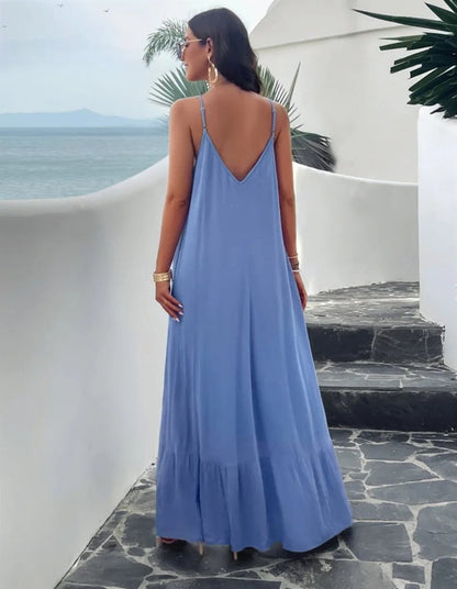 Evelyn | Elegante Strappy Jurk voor Tijdloze Stijl