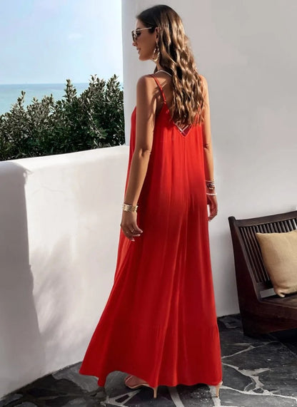 Evelyn | Elegante Strappy Jurk voor Tijdloze Stijl