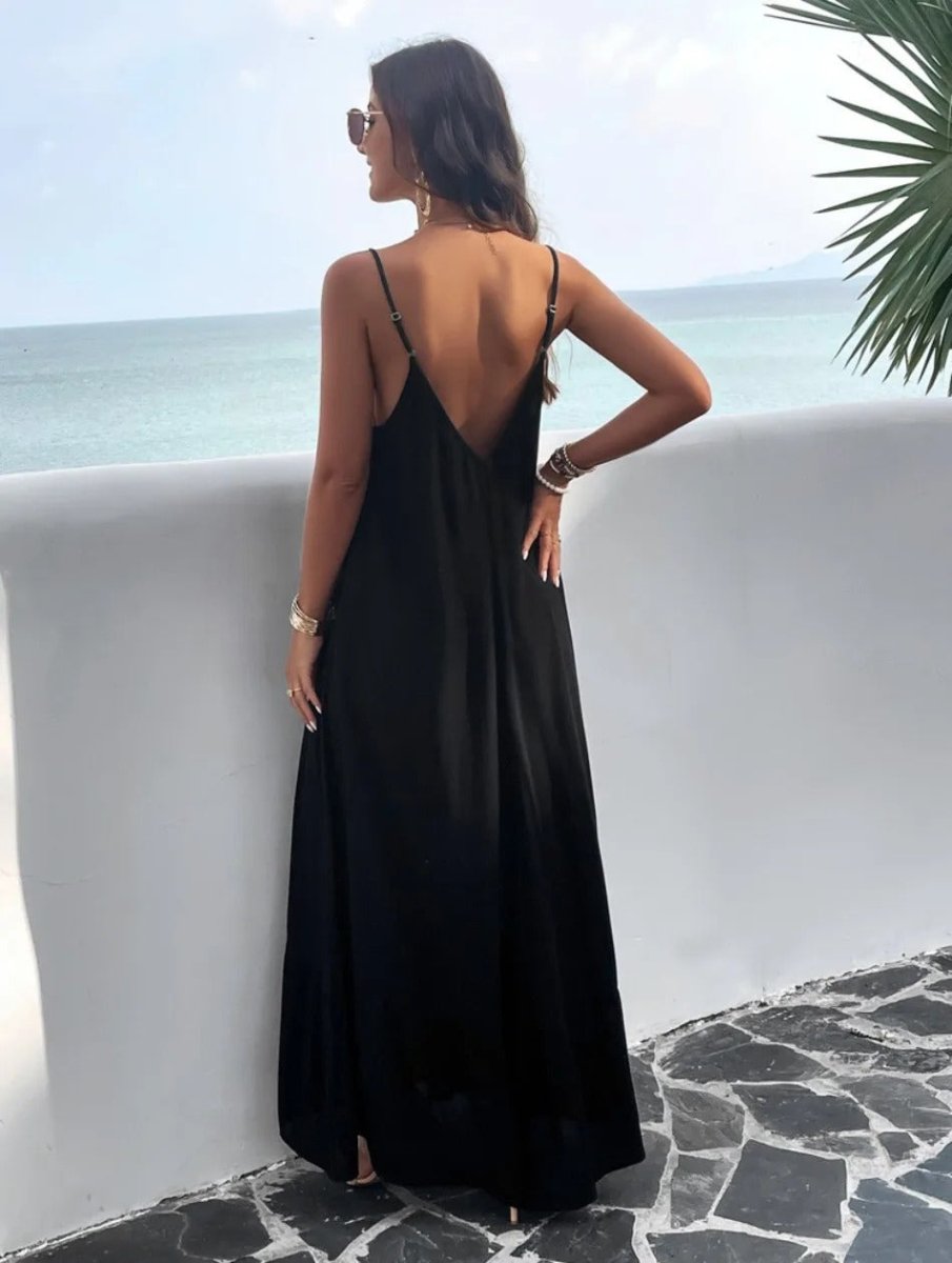 Evelyn | Elegante Strappy Jurk voor Tijdloze Stijl