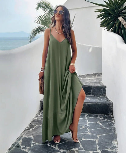 Evelyn | Elegante Strappy Jurk voor Tijdloze Stijl