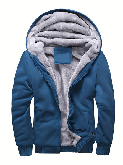 Nathan | Warmer Fleece-Hoodie für Outdoor-Aktivitäten im Winter