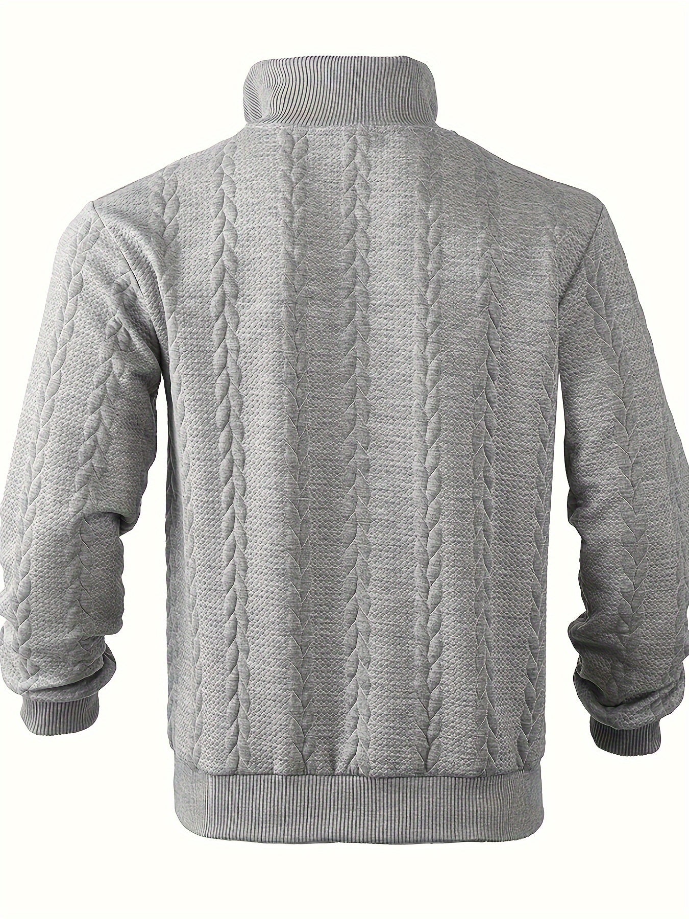 Warme Quarter-Zip Trui voor Heren