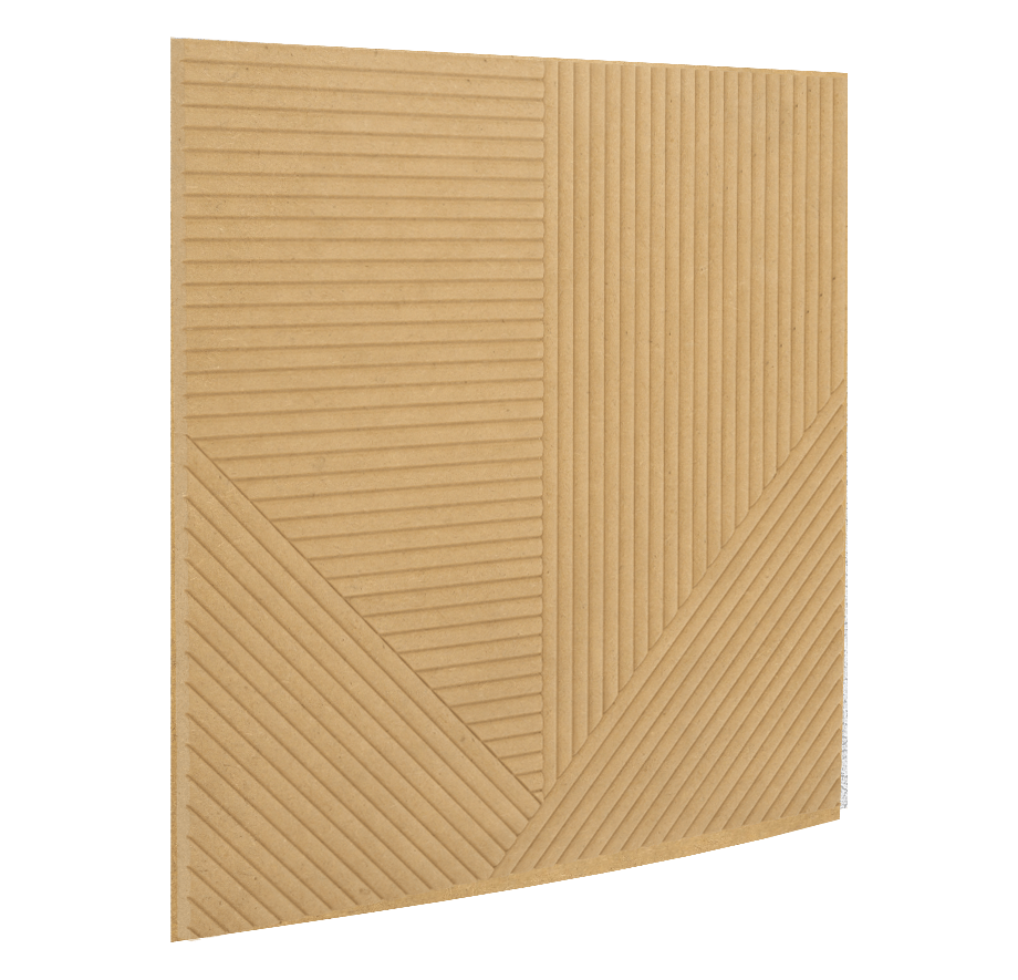 3D Houten Wandpanelen | Interieurdecoratie - Natuurlijke Elegant