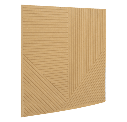 3D Houten Wandpanelen | Interieurdecoratie - Natuurlijke Elegant