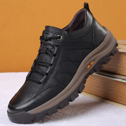 FlexStep - Comfortabele en Waterdichte Orthopedische Leren Schoenen voor Heren