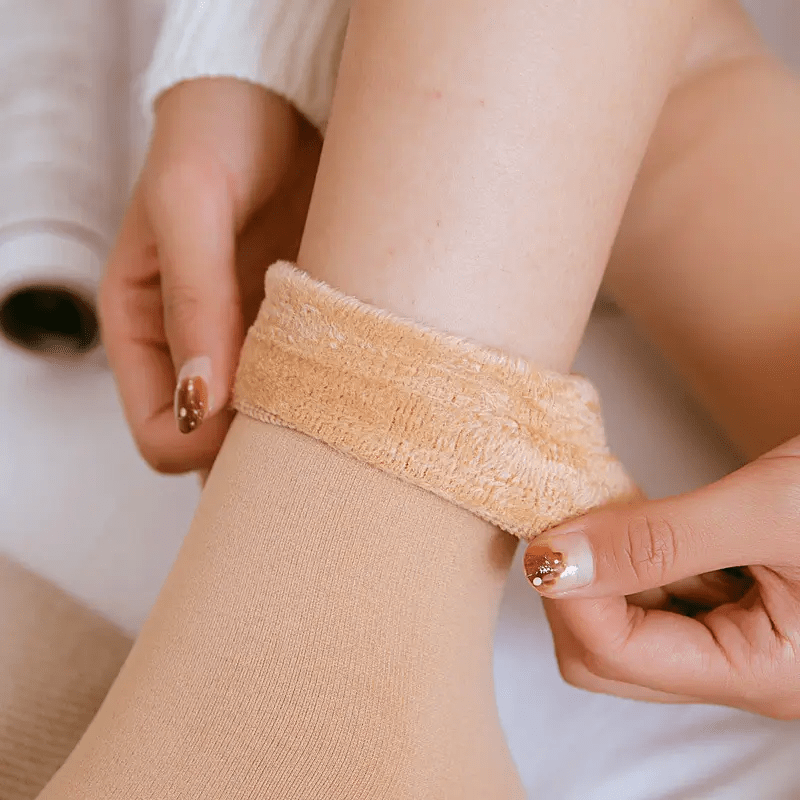 Isabella Comfort Socken | Mit Fleece gefüttert für optimale Wärme und verbesserte Blutzirkulation