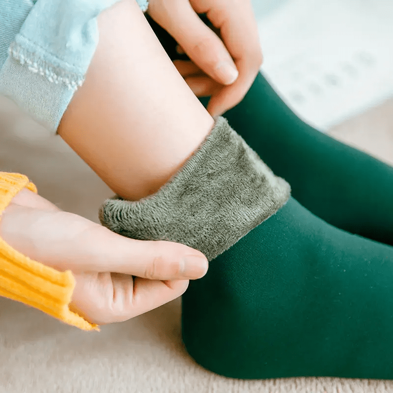 Isabella Comfort Socken | Mit Fleece gefüttert für optimale Wärme und verbesserte Blutzirkulation