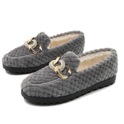 Kristalline Winter-Loafer | Warm und modisch