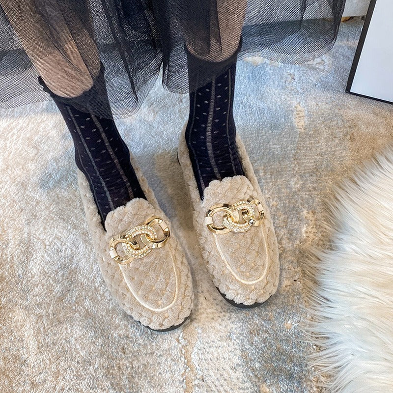 Kristalline Winter-Loafer | Warm und modisch