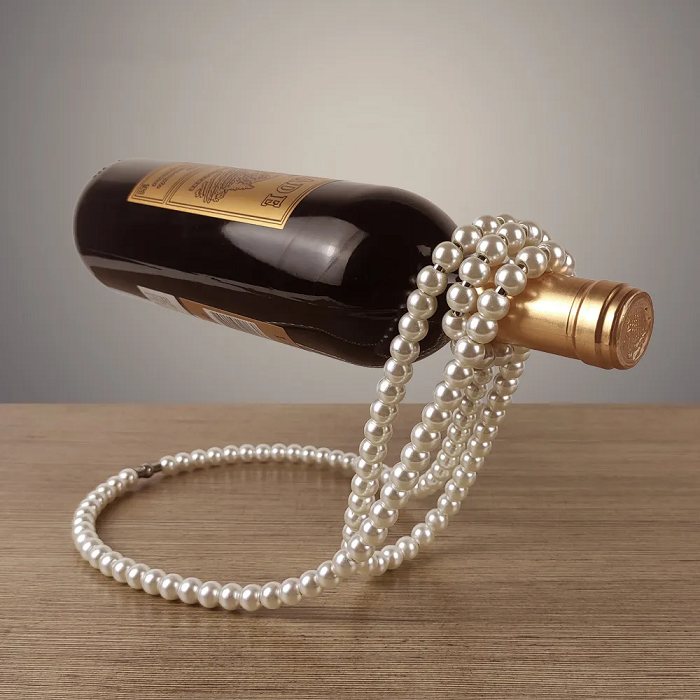 WinePearls™ | Schwimmende Perlenkette Luxus Weinhalter